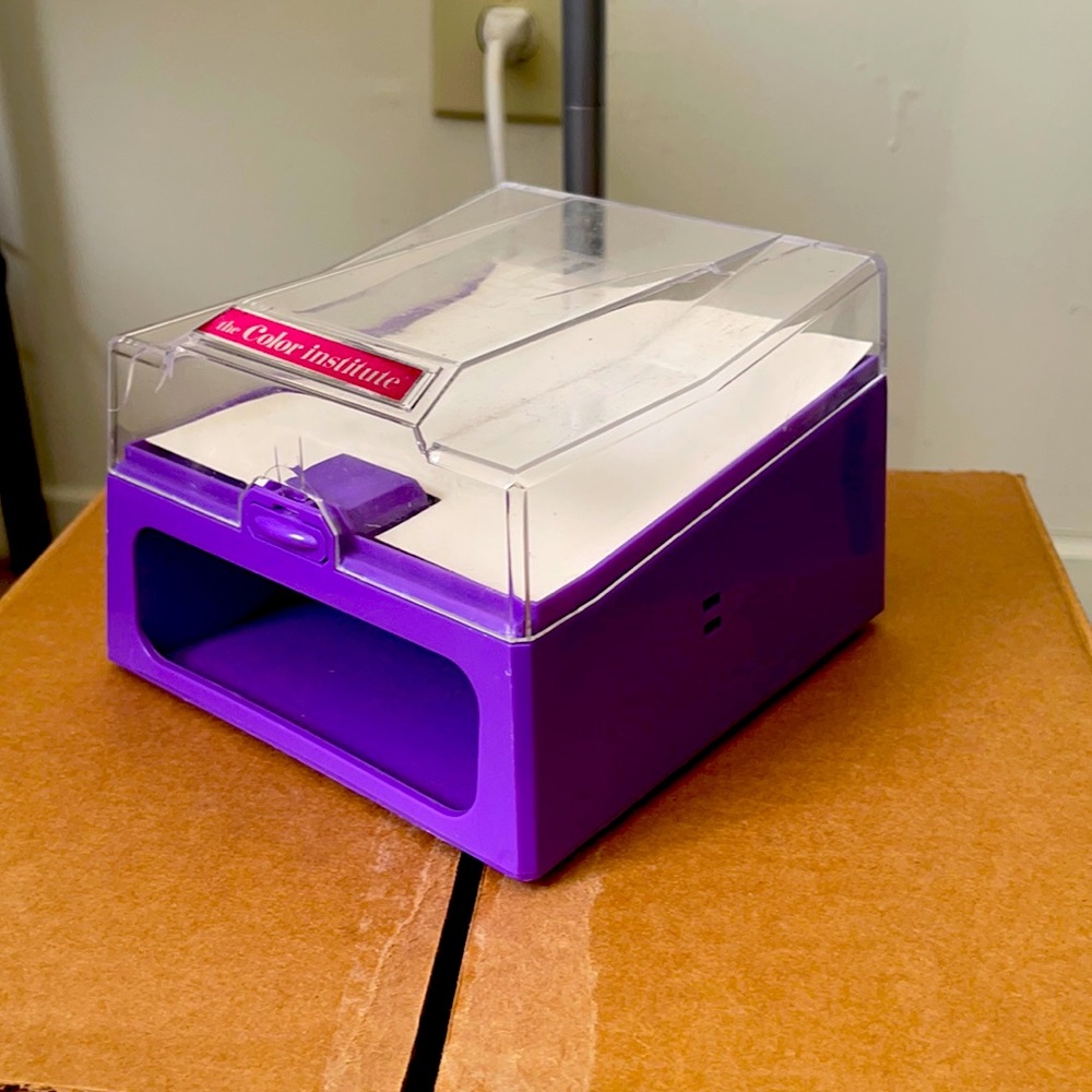 Dear God, I am selling this The Color Institute.